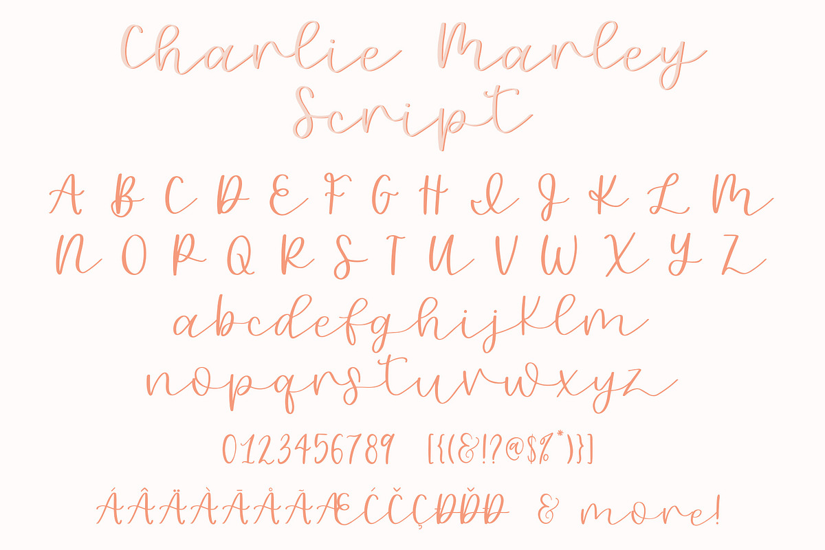 Charlie Marley Script Serif Duo, a Serif Font by Jordyn Alison Designs (Photo 11 of 14)