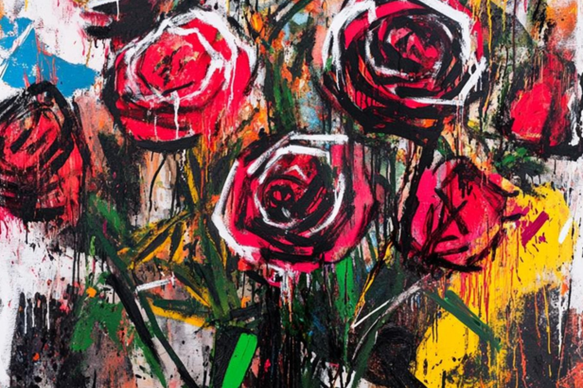 Floral Black Culture Wall Art Set, a Decorative Illustration by PrintablesByFranklyn (Photo 4 of 9)