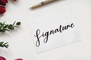 Calligraphy Brilliant | Script Font, a Script Font by Scratchones (Thumbnail 5 of 8)
