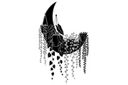 Hanging Moon with Plants Bundle, an Illustration by Designs_River (Thumbnail 22 of 31)