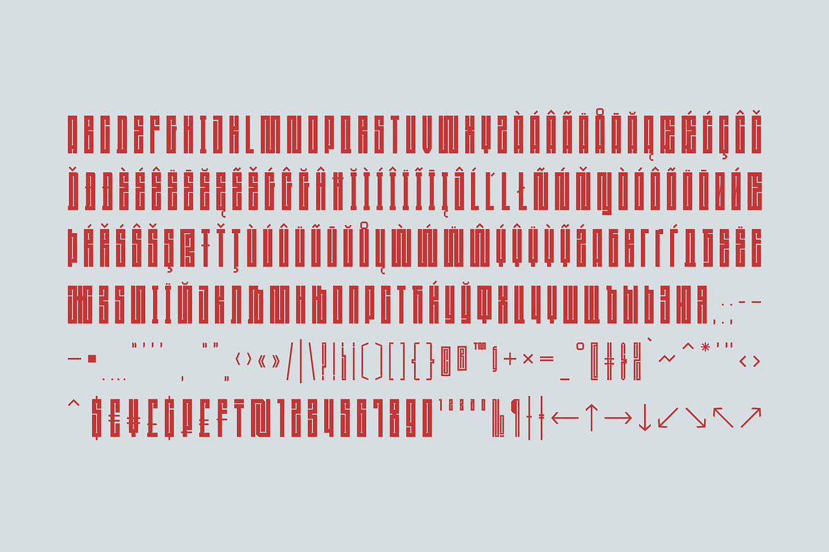 SK Shpala — Geometric Condensed Font, a Font by Shriftovik Type Foundry (Photo 6 of 10)