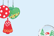 Retro Holiday Clipart Graphics, a Wallpaper Graphic by RhianAwni (Thumbnail 3 of 10)