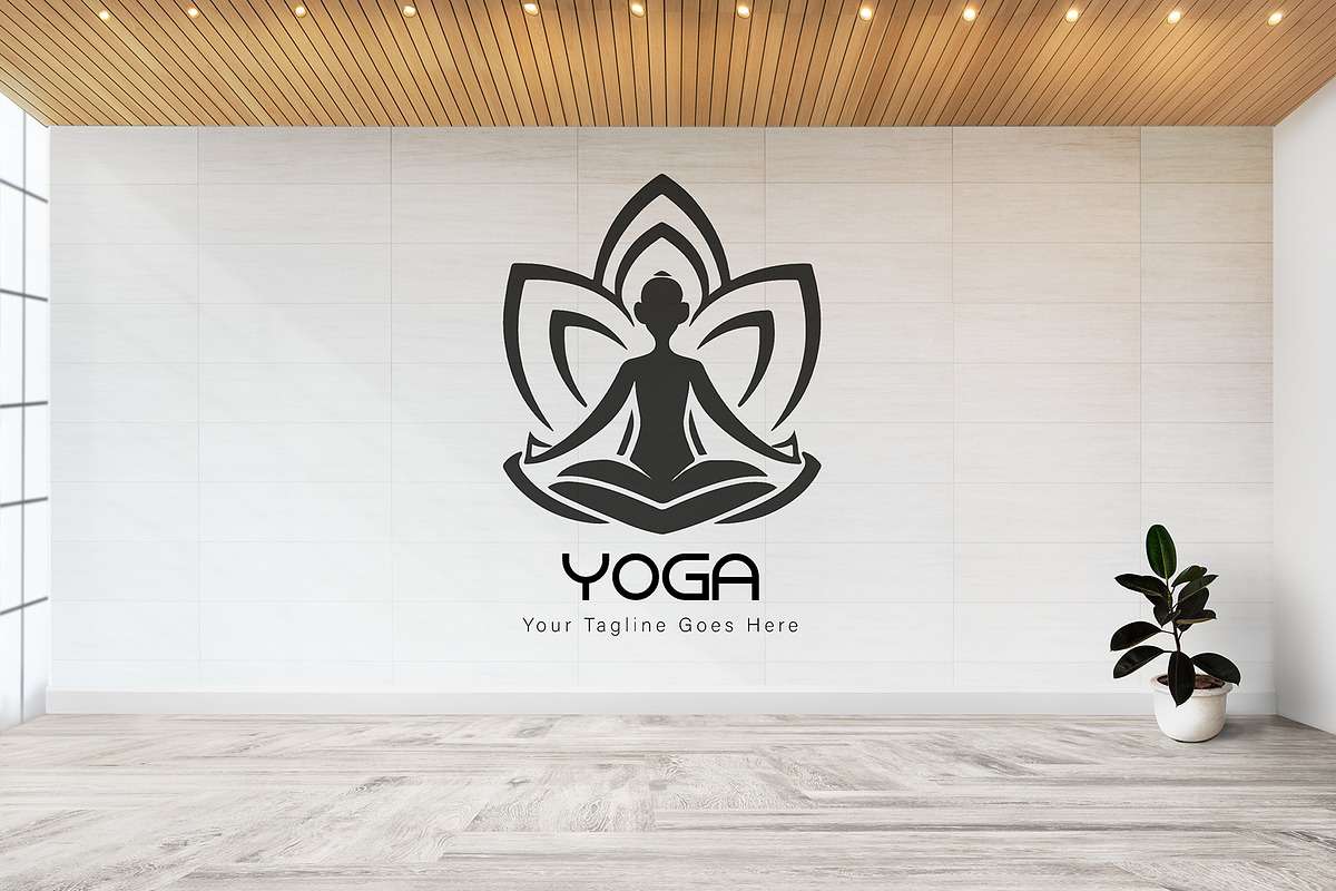 Professional Yoga Logo Design, a Branding & Logo Template by YUDesignStore (Photo 8 of 8)