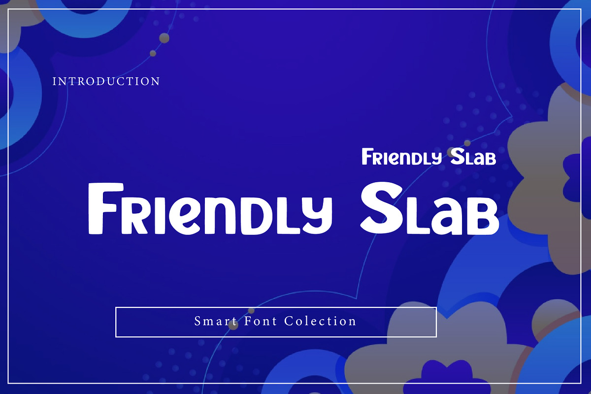Friendly Slab, a Sans Serif Font by Wow Magic (Photo 1 of 2)