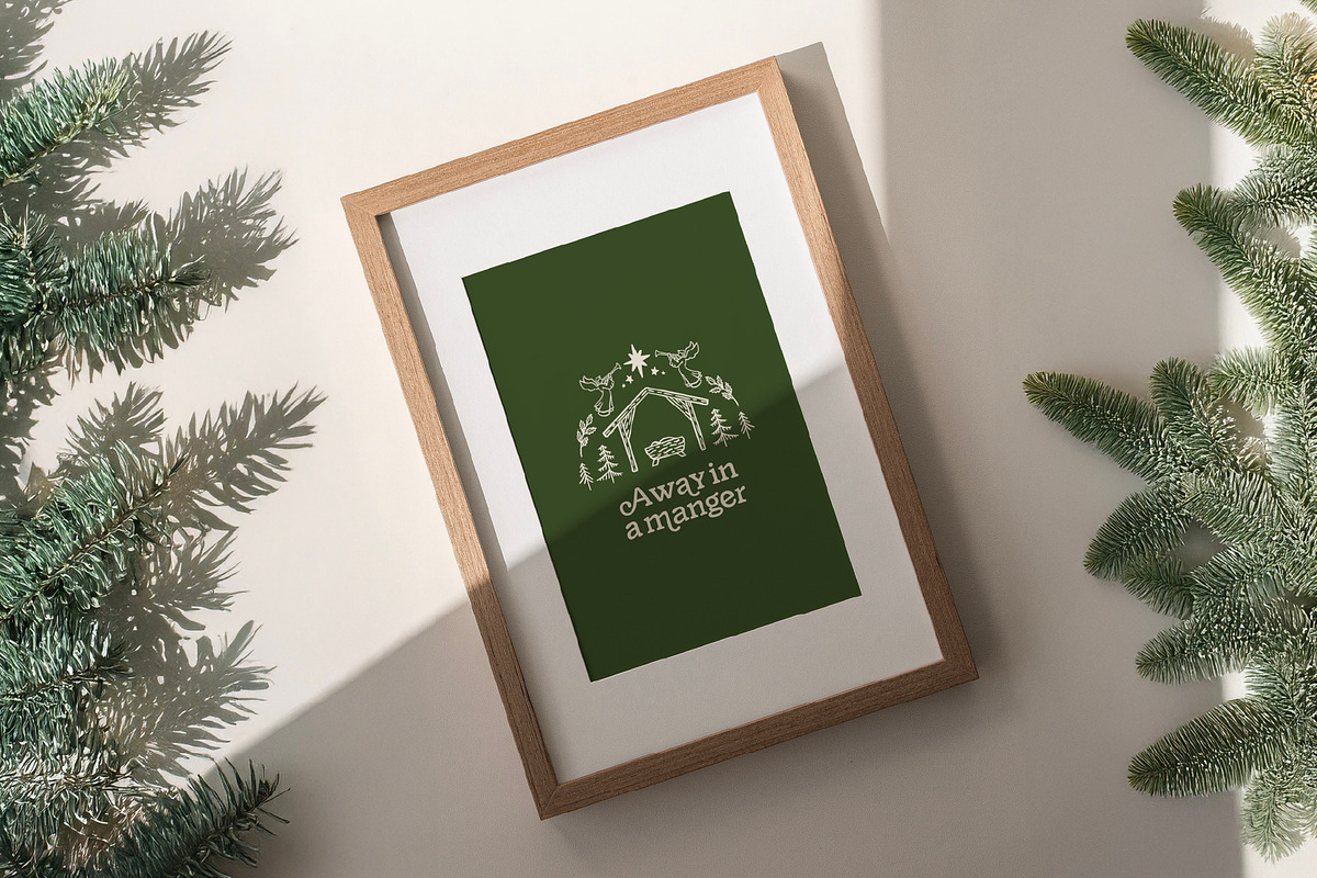 Hand-Drawn Christmas Illustrations, a Seasonal Illustration by Nixon Design (Photo 8 of 9)