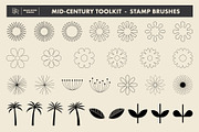 Mid-Century Retro Toolkit Procreate, a Brush Add-On by Brian Ritter Design (Thumbnail 7 of 11)