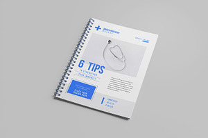 Spiral Brochure Mockup