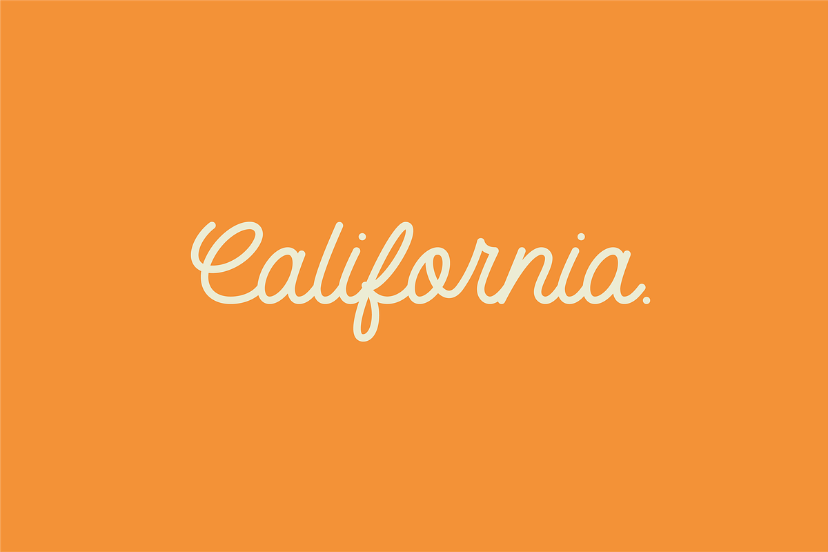 Monoline Script - Font preview 7