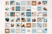 Instagram Post Templates Boho Canva, a Social Media Template by Boltik Studio (Thumbnail 3 of 10)