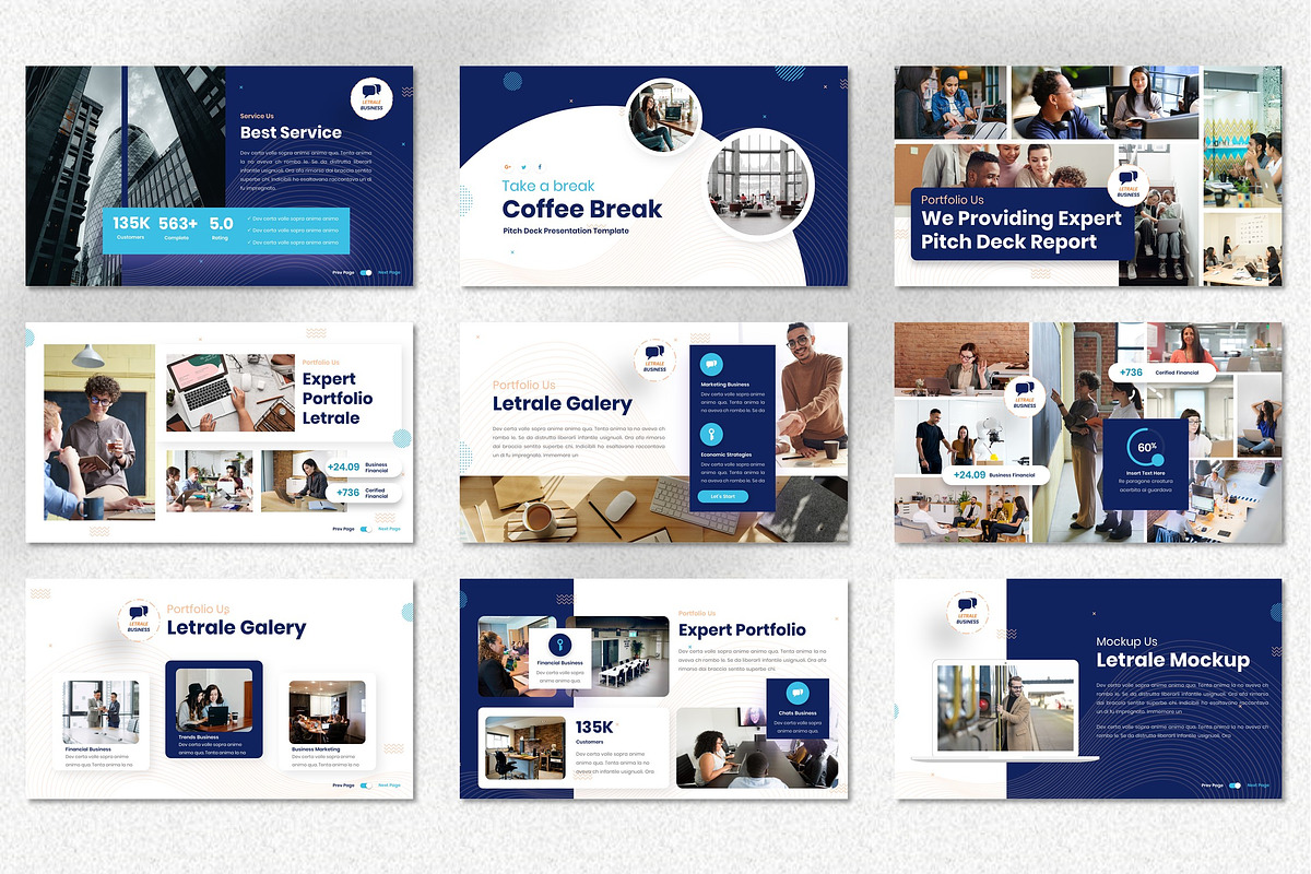 Letrale - Pitch Deck Keynote, a Presentation Template by Dhabee (Photo 6 of 7)