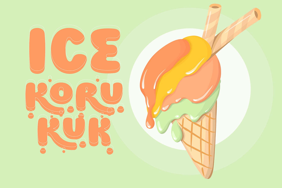 Dixorn – Bold and Bubbly Font, a Font by AuthenType (Photo 3 of 10)
