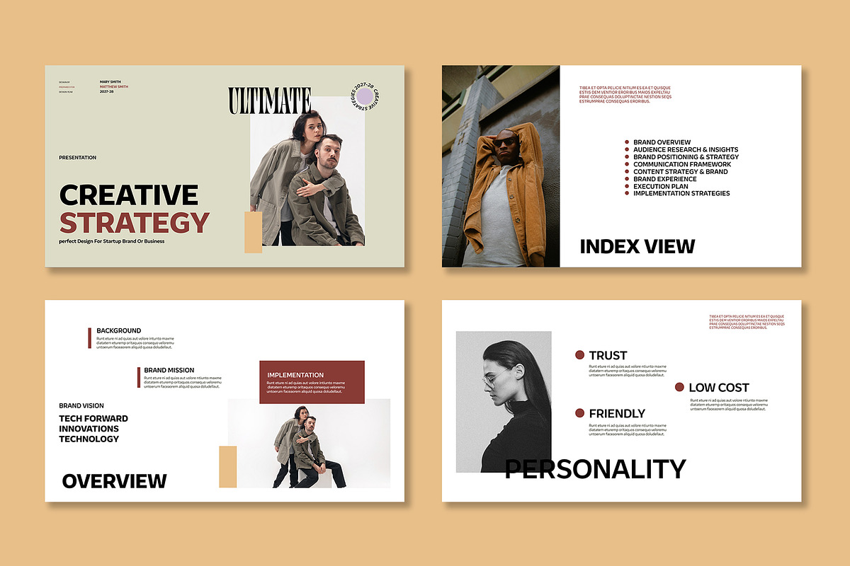 Creative Strategy Presentation, a Presentation Template by Mighty-Slide (Photo 2 of 5)