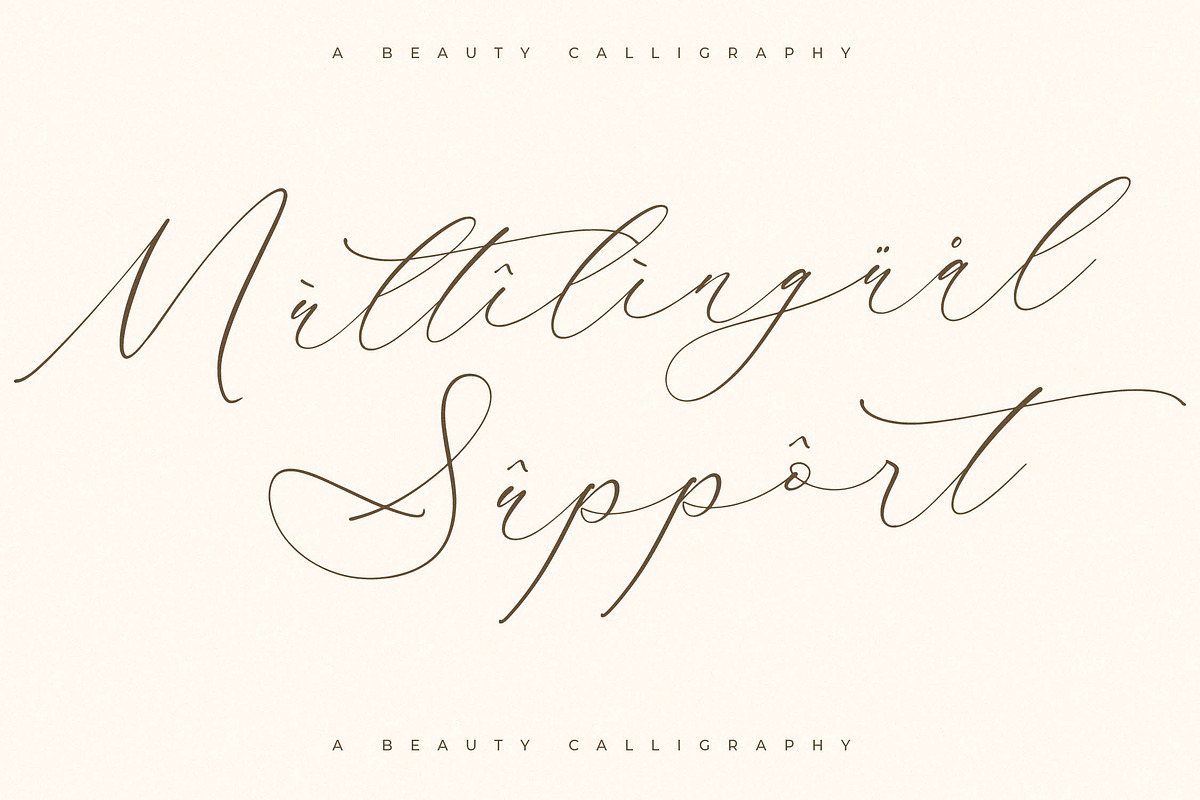 Waltney Flores A Beauty Calligraphy, a Script Font by Storytype Studio (Photo 12 of 15)