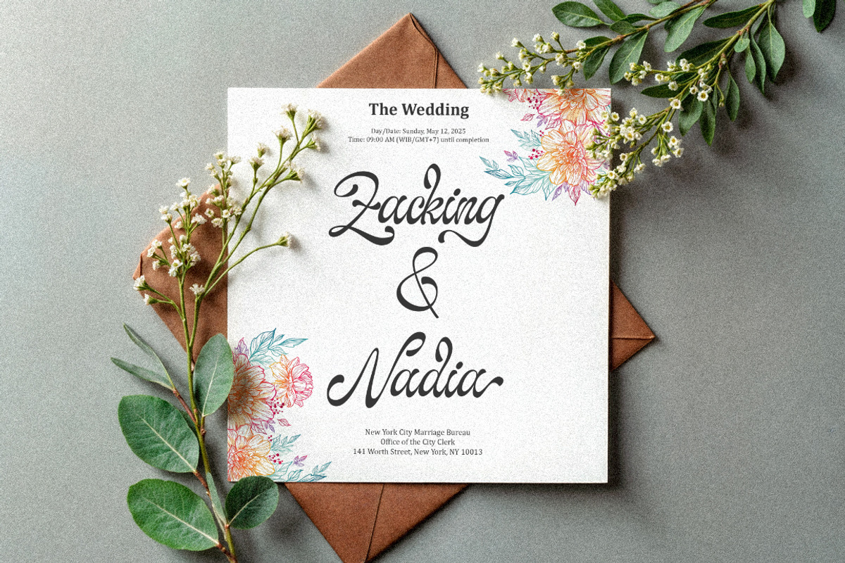 The Landing, a Script Font by Natural Ink Studio (Photo 8 of 10)