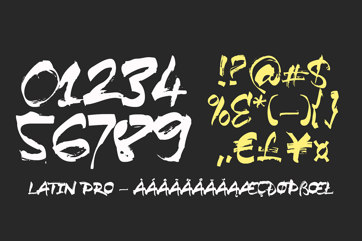 BEAST SKETCH, a Blackletter Font by Ridha-38.lineart (Photo 3 of 10)