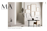 Modern Interior Frame Mockup Bundle, a Household Mockup by Mockup Art Atelier (Thumbnail 4 of 33)