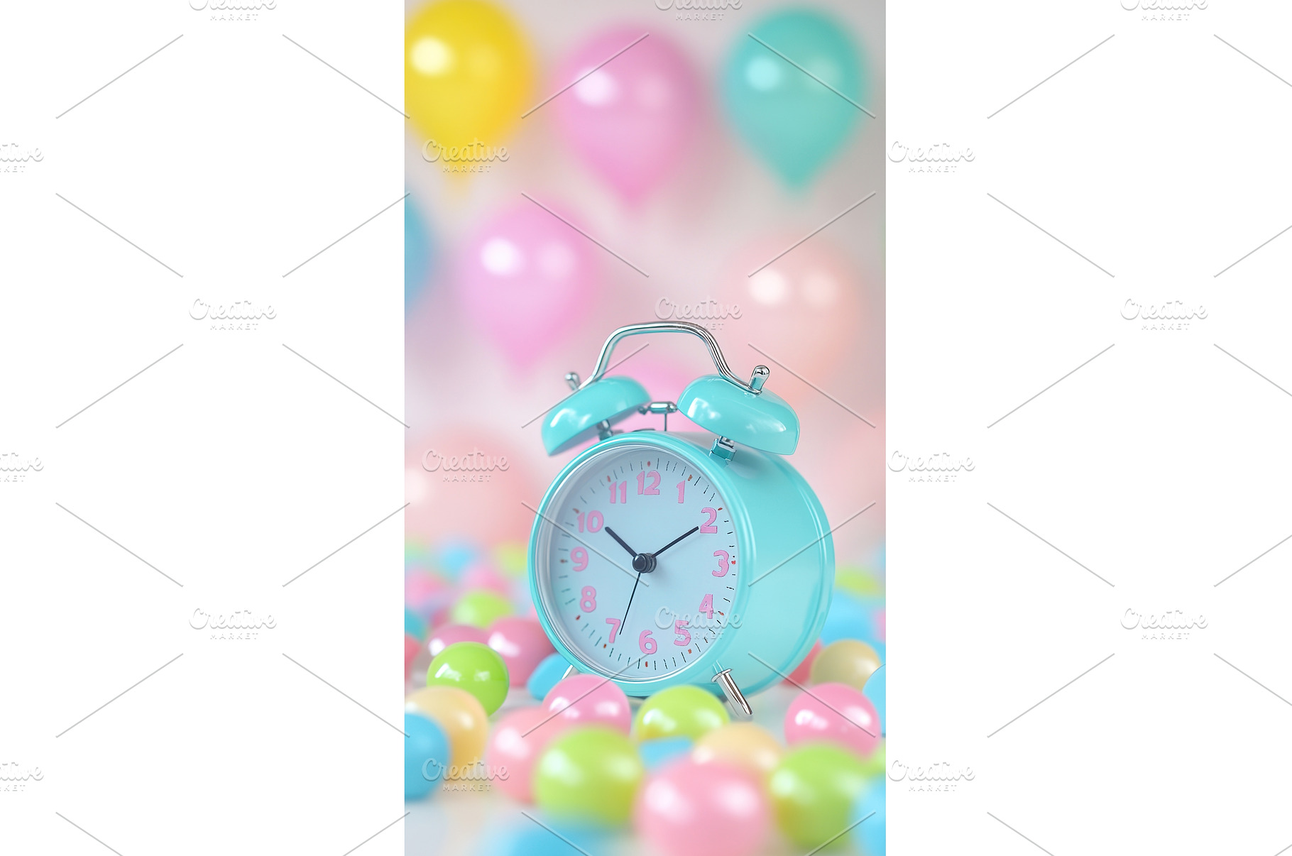 Abstract clocks and playful images, a School & Education Photo by Lermont51