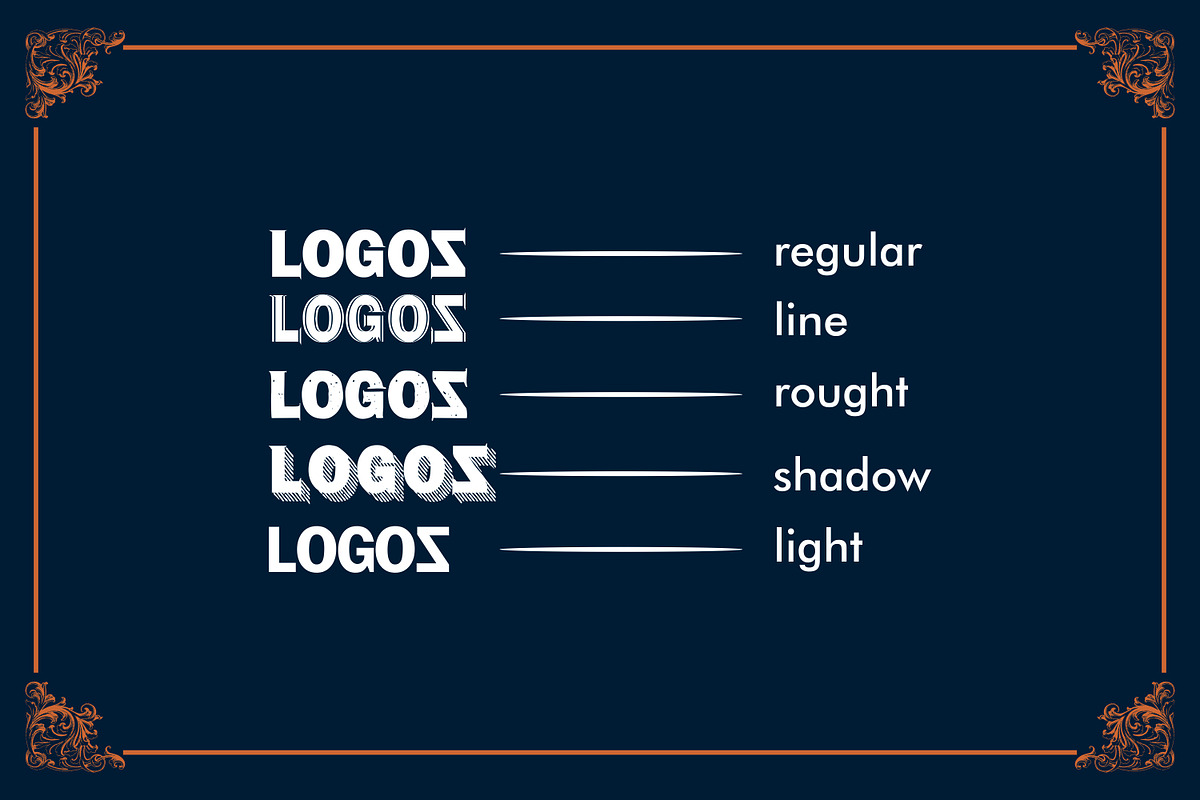 LOGOS | 5 Font + Bonus preview 6