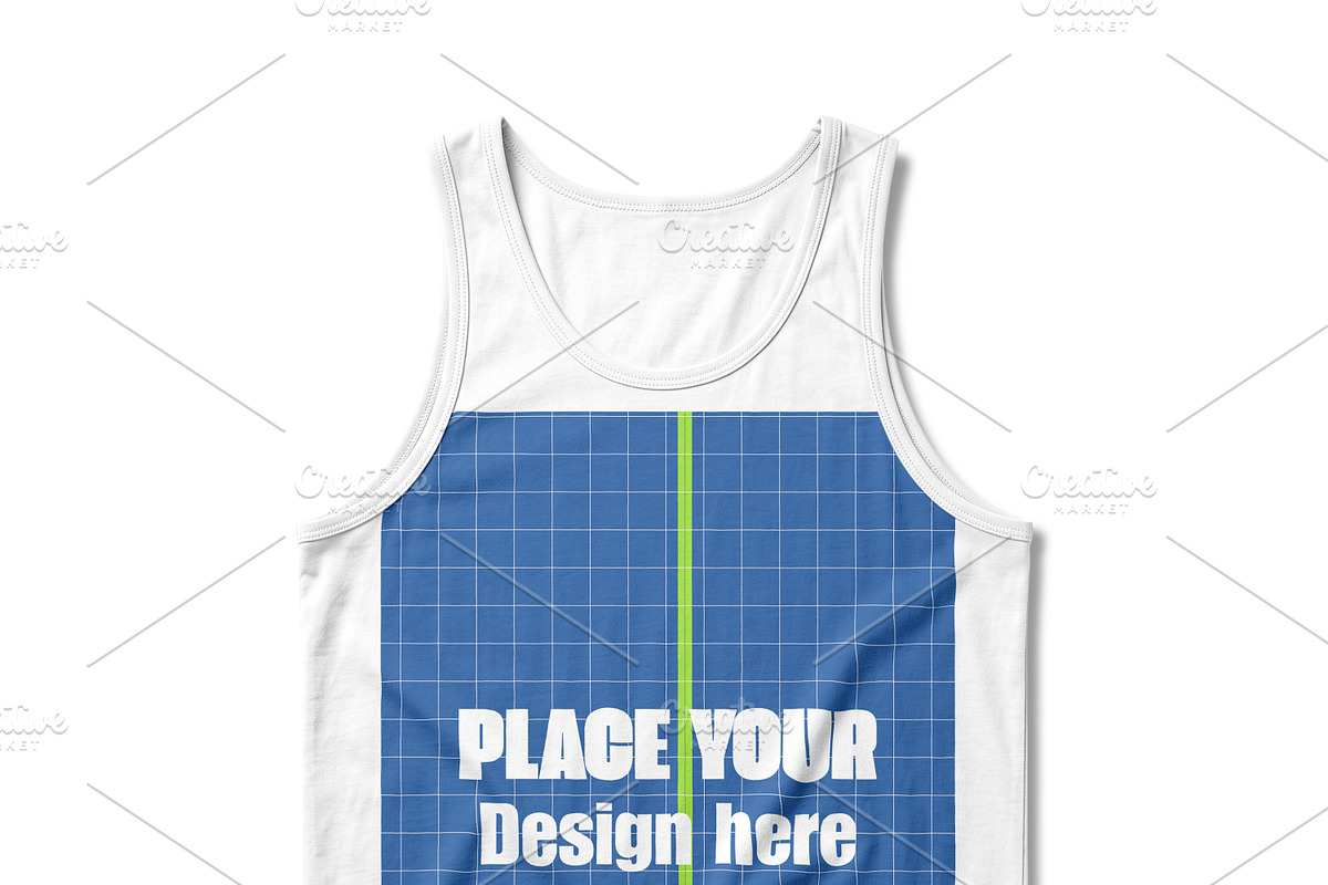 Editable Tank Top Mockup PSD, a Shirt Mockup by Pixel Foundry (Photo 2 of 3)