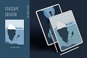 Seascape Creator Kit, an Object Graphic by Polli Deeva (Thumbnail 7 of 12)