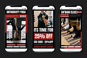Fitness Red Template, a Social Media Template by Kalubuak (Thumbnail 8 of 10)