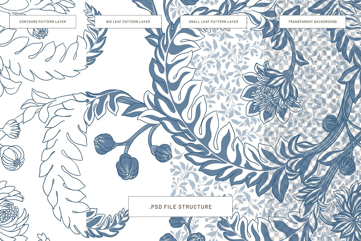 Silver Fern  Serenade Pattern, a Pattern Graphic by MouseGrey (Photo 13 of 13)