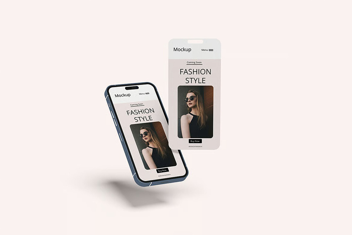 smartphone and screen mockups, an iPhone Mockup by zpackcreative (Photo 5 of 5)