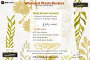 Whimsical Plants Procreate Brushes, a Brush Add-On by Fashion Workshop Bkk (Thumbnail 3 of 11)