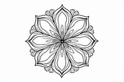 Mandala Pattern Coloring Bundle, an Illustration by Gfx_Store (Thumbnail 11 of 11)