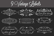 9 Vintage Labels, a Branding & Logo Template by Arys Design (Thumbnail 1 of 5)