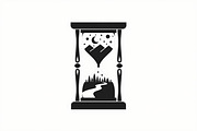 Hourglass Nature Scene Bundle, an Illustration by hafijul (Thumbnail 2 of 7)