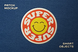 Embroidery Stitching Logo Mockup, an Apparel Mockup by Design Squad