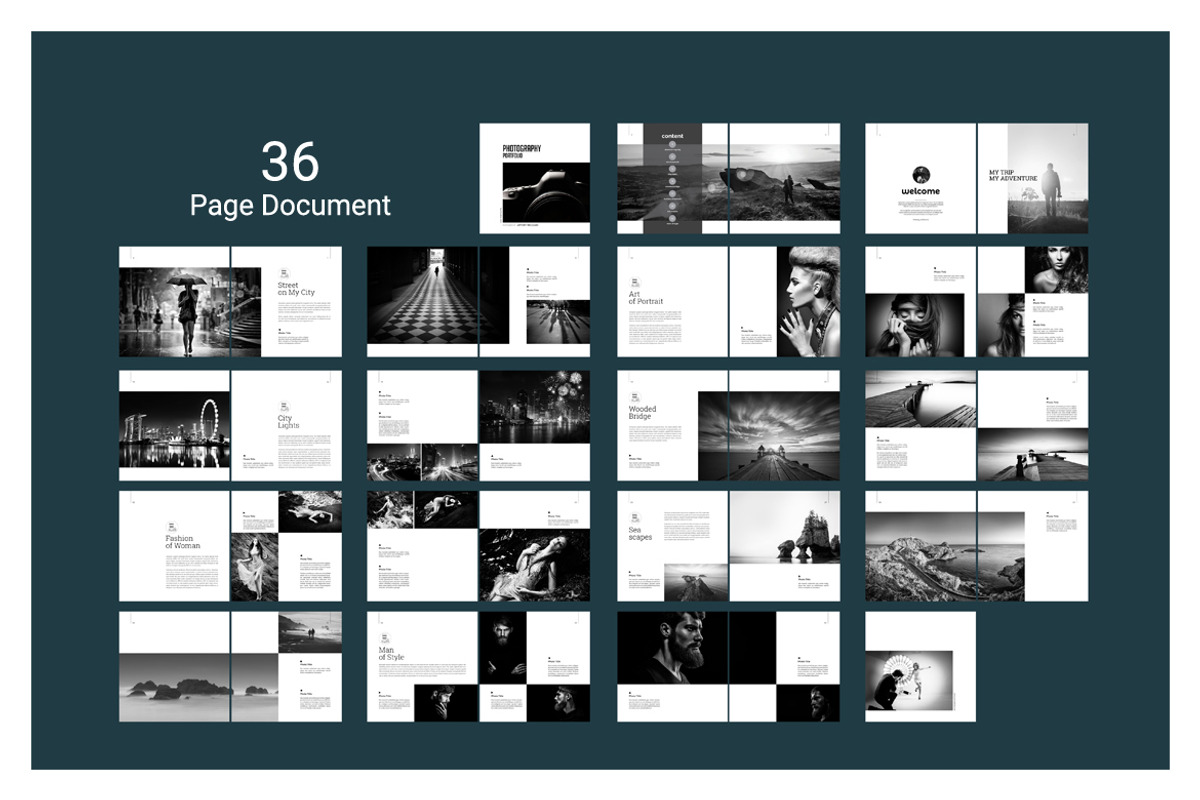 Photography Portfolio BUNDLE, a Brochure Template by adekfotografia (Photo 8 of 27)