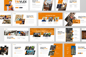 Trivlex - Construction Google Slide