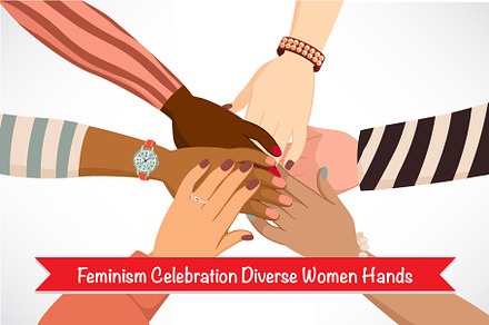 Feminism celebration International W, a Person Illustration by Kakigori Studio