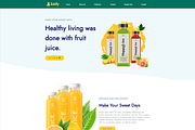 Juicify | Pagefly Shopify Template, a Shopify Template by LTheme (Thumbnail 1 of 2)