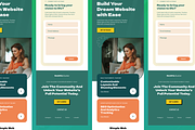 Website Builder Email Newsletter, an UI Kit Template by SquidPixey (Thumbnail 3 of 6)