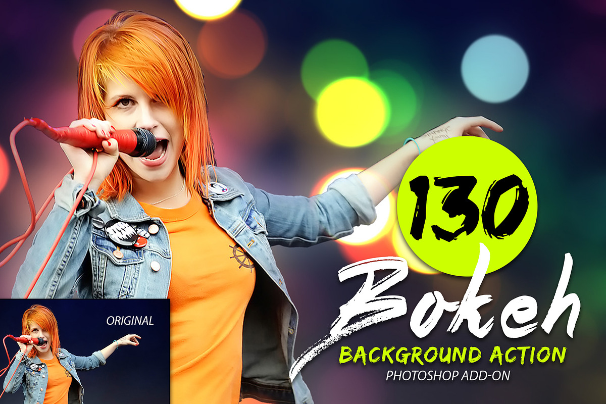 130 Bokeh Photoshop Action, an Action Add-On by yantodesign (Photo 4 of 6)