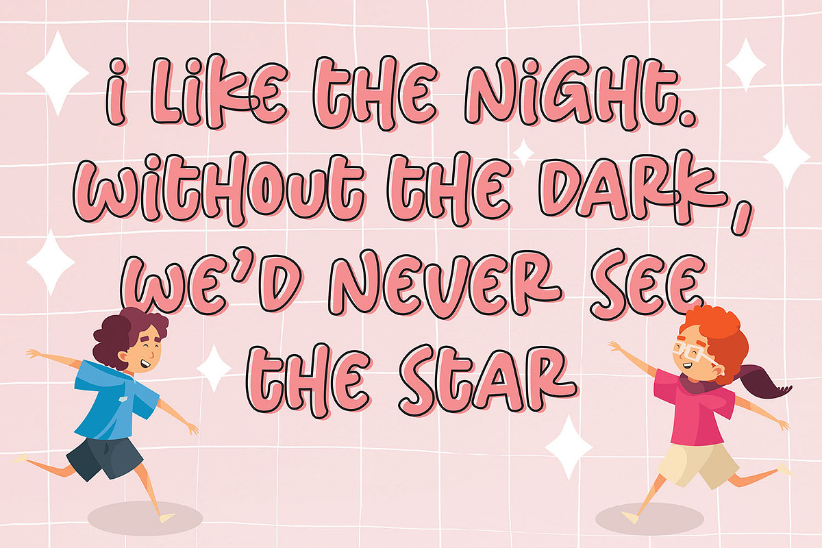 Shining Monday - Cute Display Font, a Serif Font by Subectype Studio (Photo 3 of 8)