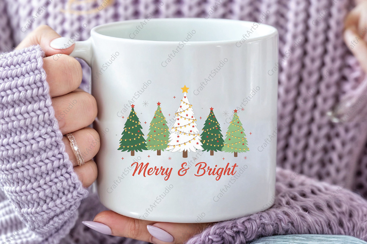 Yarn Crochet Faux Merry and Bright, an Illustration by CraftArtStudio (Photo 3 of 4)