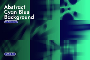 Abstract Cyan Blue Background