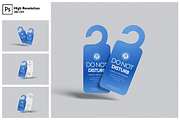 Creative Door Hanger Mockup, a Household Mockup by Gatamotion (Thumbnail 1 of 5)