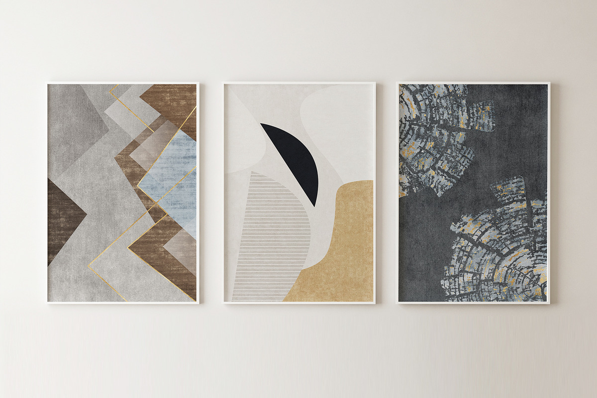 Simple Abstract Painting Art Poster, a Wallpaper Graphic by Muzi pear studio (Photo 5 of 9)