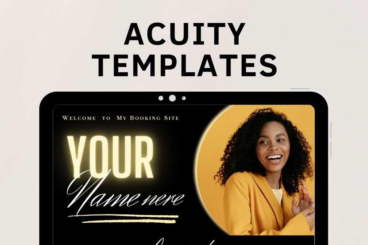 Acuity Scheduling Template, a Websites & App Template by TimCanvaTemplate (Photo 6 of 6)