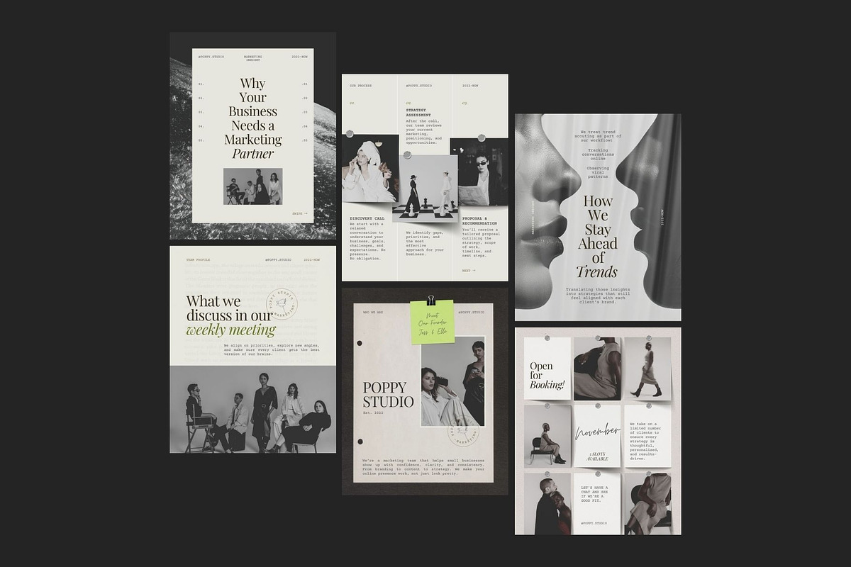 Minimalist Editorial Instagram Post, a Social Media Template by And Done Studio (Photo 5 of 8)