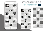 Gray Instagram Puzzle Template, a Social Media Template by Design Station (Thumbnail 3 of 3)