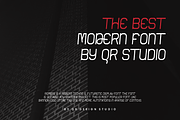 Remoosi - Digital Futuristic Font, a Sans Serif Font by QR Design Studio (Thumbnail 2 of 7)