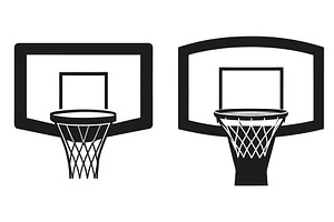 Basketball hoops Vectors, an Object Graphic by Billah Hub