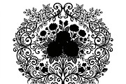 50 Elegant Floral Ornate Silhouette, a Decorative Illustration by Amazin_art (Thumbnail 23 of 30)