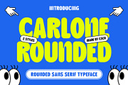 Carlone Rounded, a Sans Serif Font by Craft Supply Co. (Thumbnail 1 of 8)
